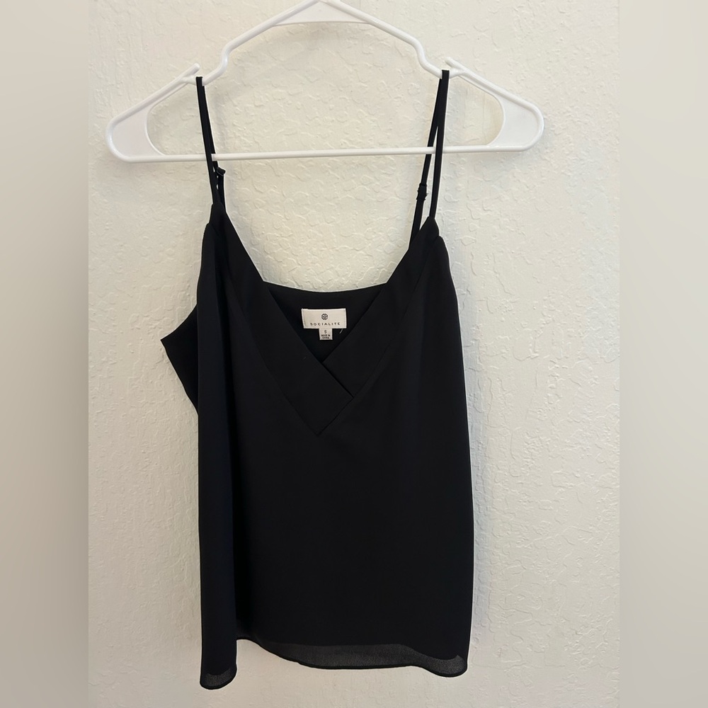 Black camisole style top
